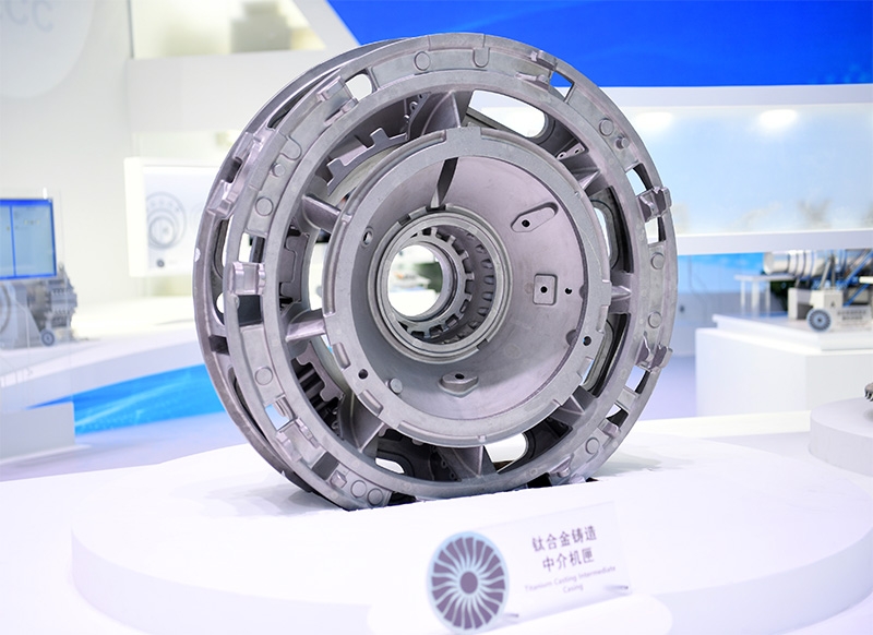 鈦合金鑄造中介機匣